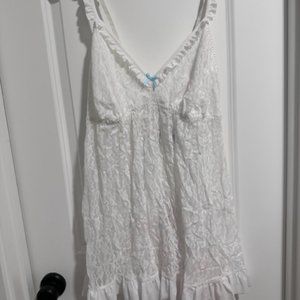 Cacique white lace lingerie 18/20